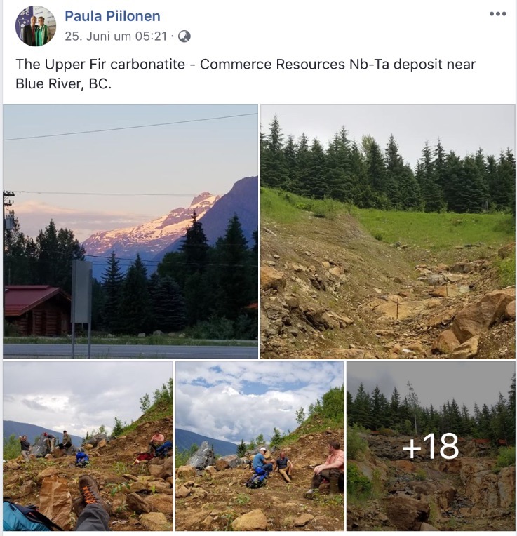 Commerce Resources Seltene Erden Niob Tantal 1061832