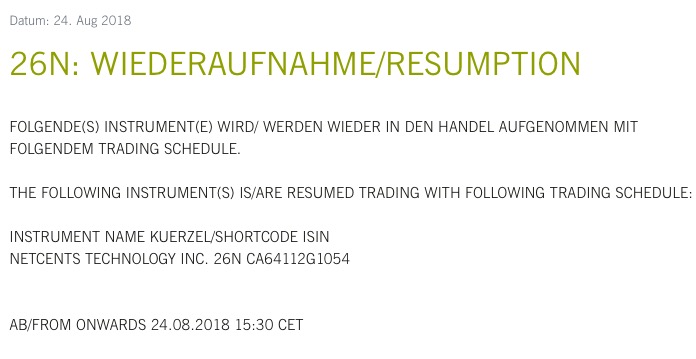 Netcents Technology Thread moderiert A2AFTK 1071030