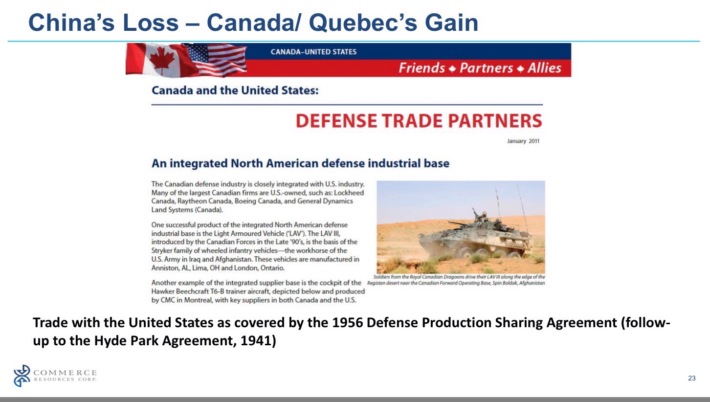 Commerce Resources Seltene Erden Niob Tantal 1079582