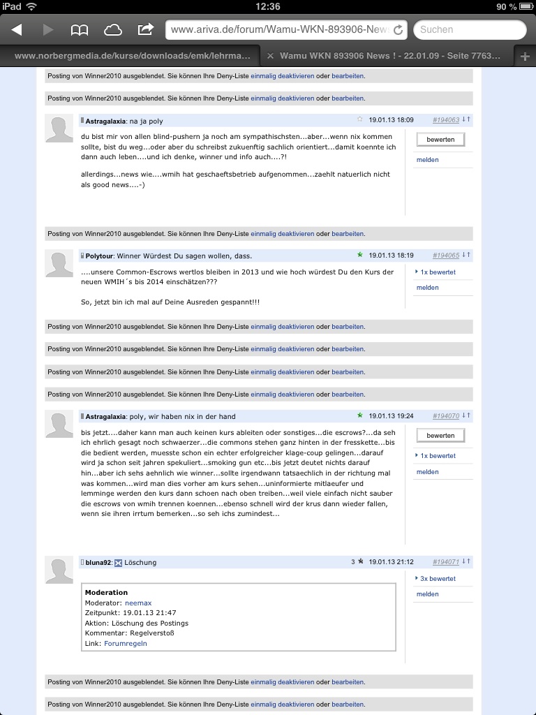 Wamu WKN 893906 News ! 570931