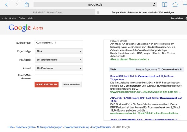 COMMERZBANK kaufen Kz. 28 € 658813