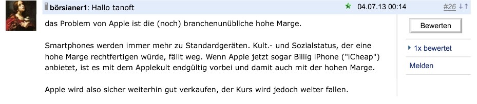 Apple vor dem Fall! 759362