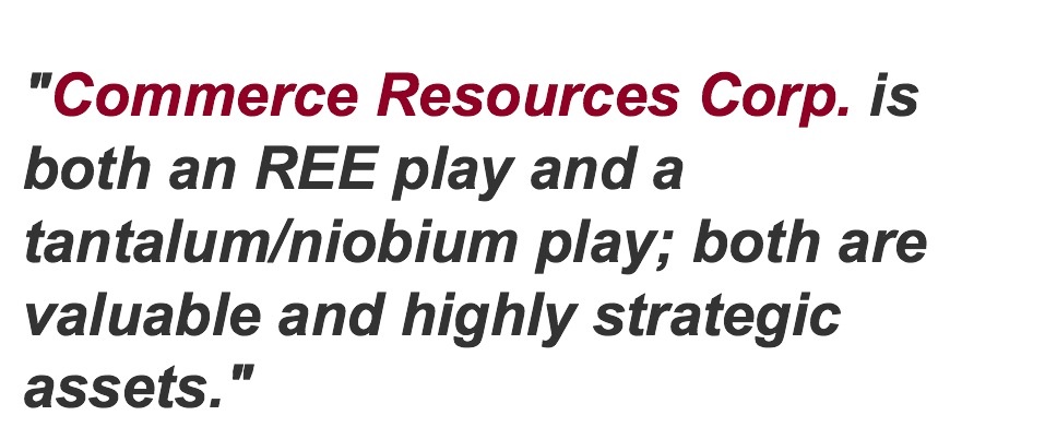 COMMERCE RESOURCES (€ 0,208) 785929