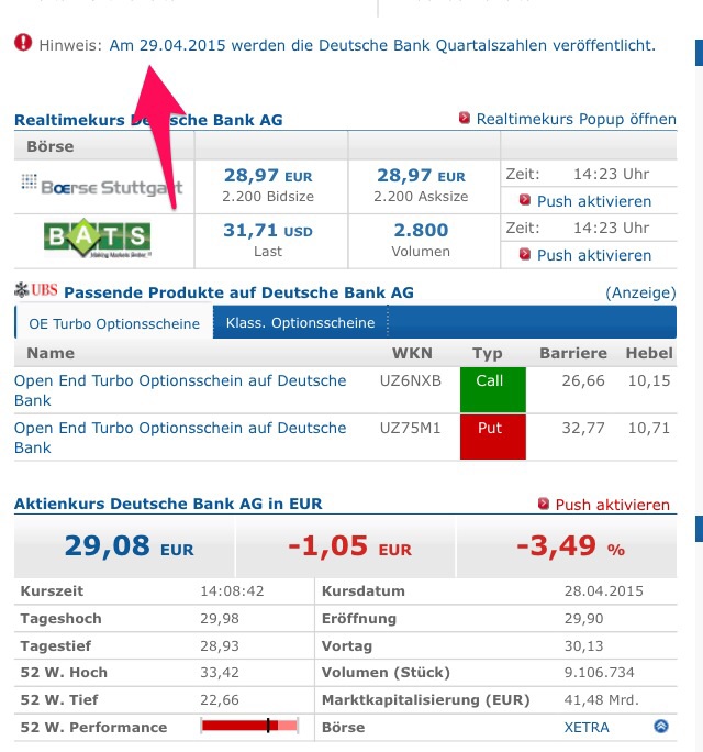 Deutsche Bank - sachlich, fundiert und moderiert 821127