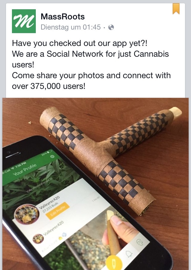 MassRoots - DIE CANNABIS-COMMUNITY 836096