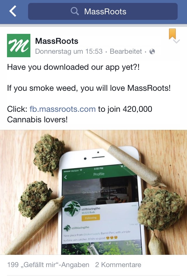 MassRoots - DIE CANNABIS-COMMUNITY 840126