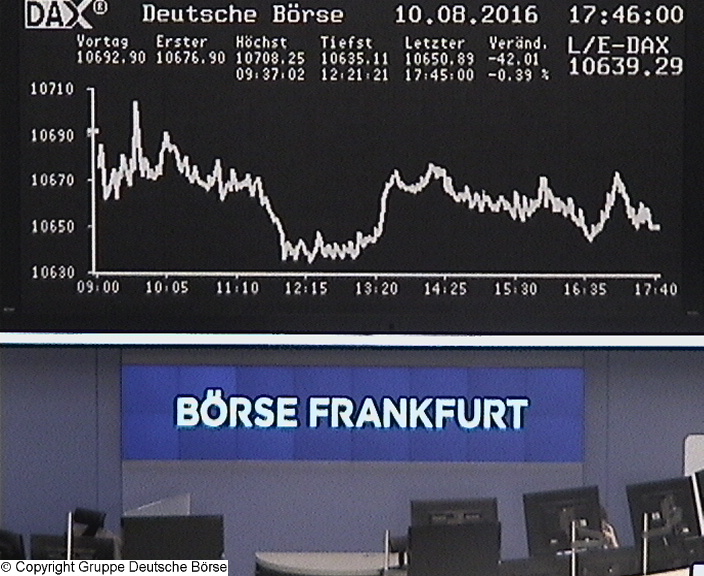 2.882.DAX Tipp-Spiel, Donnerstag, 11.08.16,17.45 H 932212