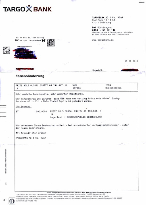 Fr.Nols Global Equity Serv.AG 445417