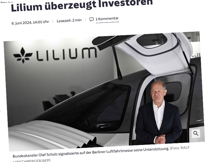 Lilium - Fortbewegung der Zukunft? 1433205