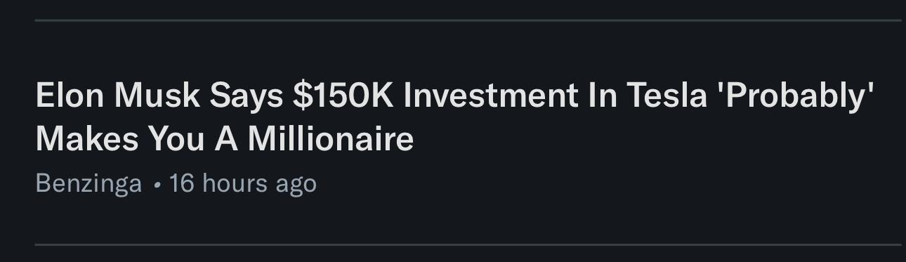 TESLA Aktie A1CX3T - wann platzt die Blase? 1492341