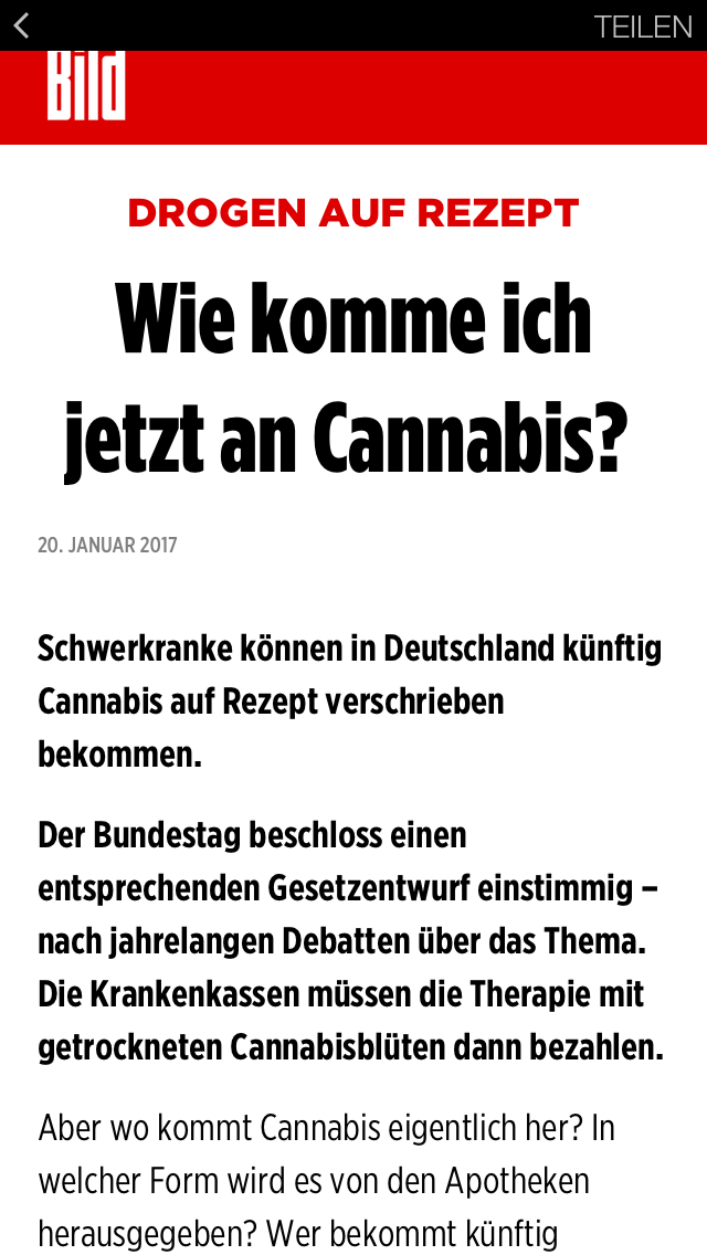 Deutsche Cannabis AG 965923