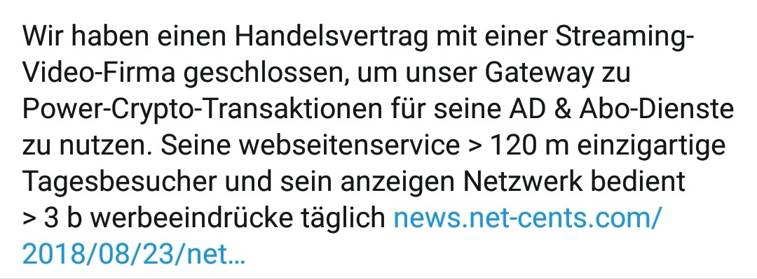 Netcents Technology Thread moderiert A2AFTK 1070826