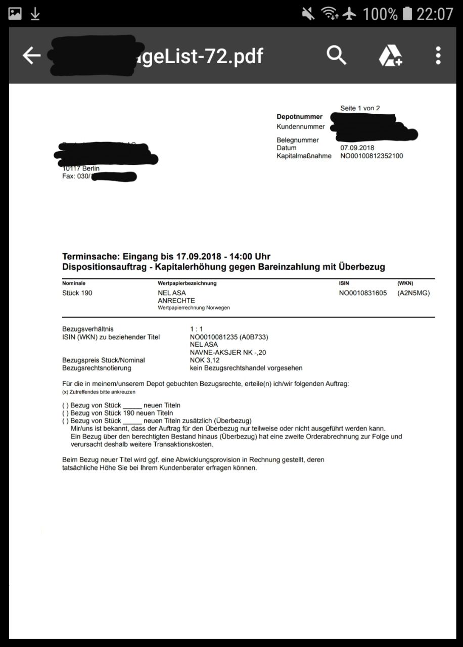 Nel ASA mit neuen Aufträgen aus Frankreich 1101248