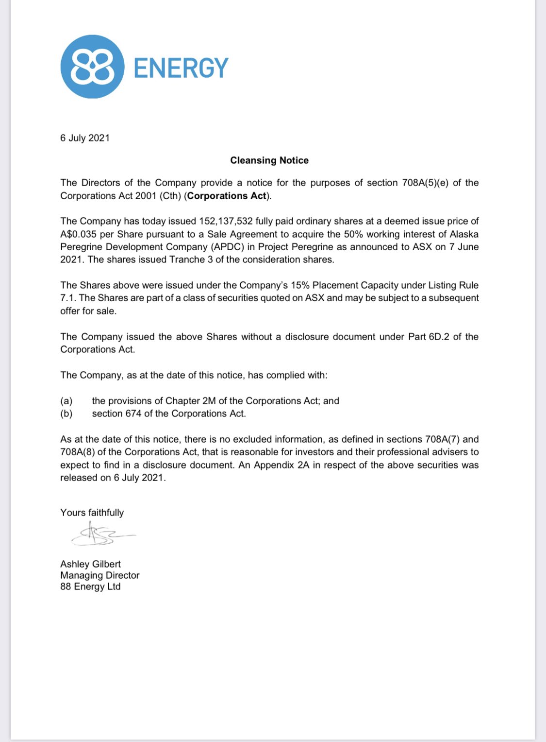 Öl-Projekt 88 Energy Project in der heißen Phase 1262191