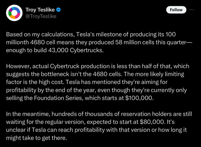 Tesla - Autos, Laster, Speicher und Solardächer 1447511