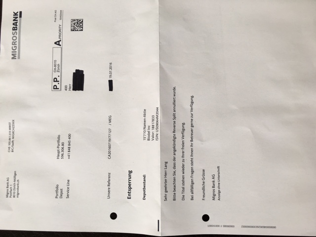 Biodel - Marlboro für das Depot? 929148