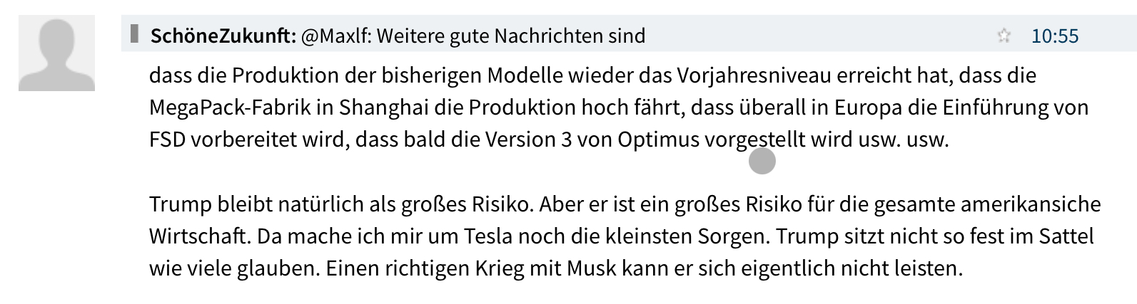 TESLA Aktie A1CX3T - wann platzt die Blase? 1487419