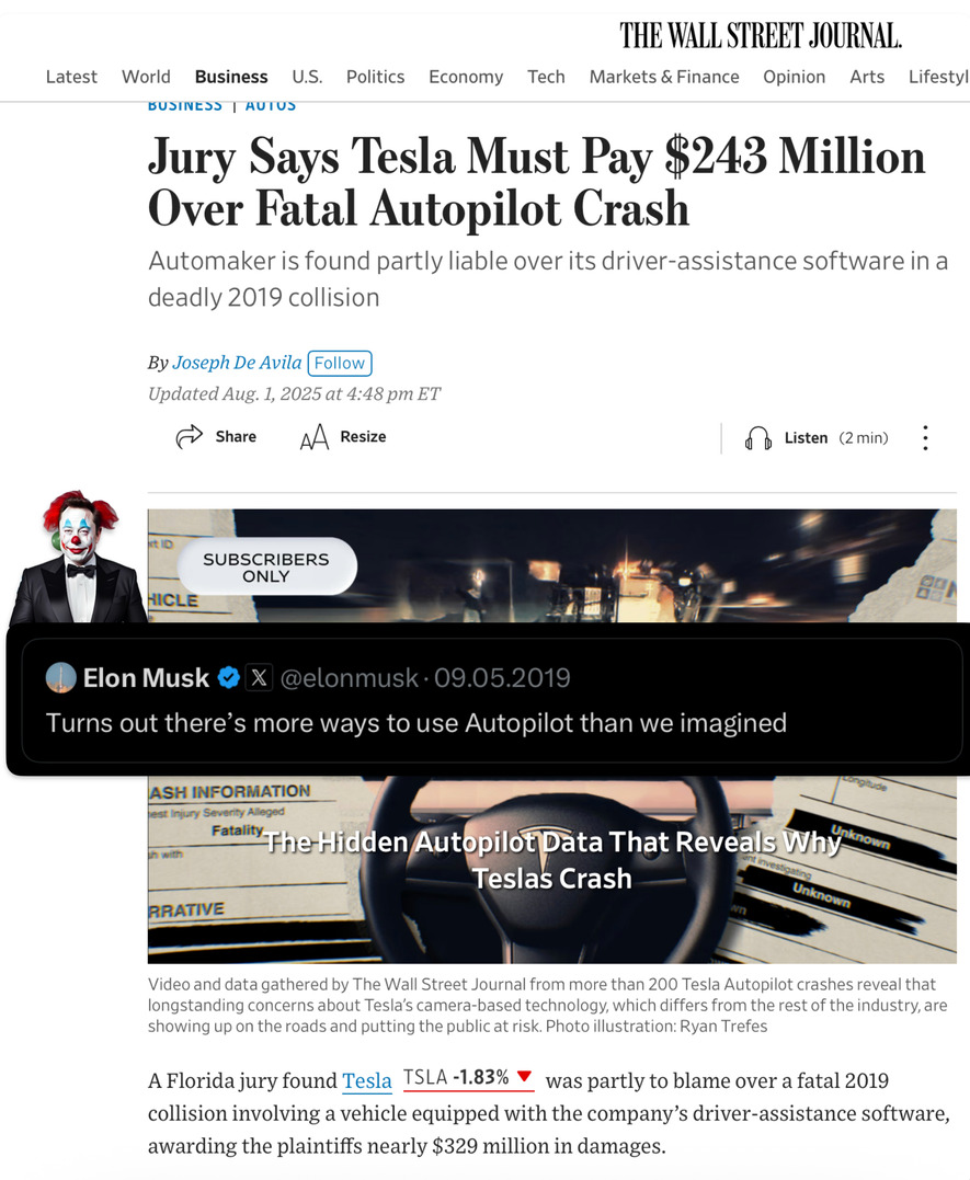 TESLA Aktie A1CX3T - wann platzt die Blase? 1490328