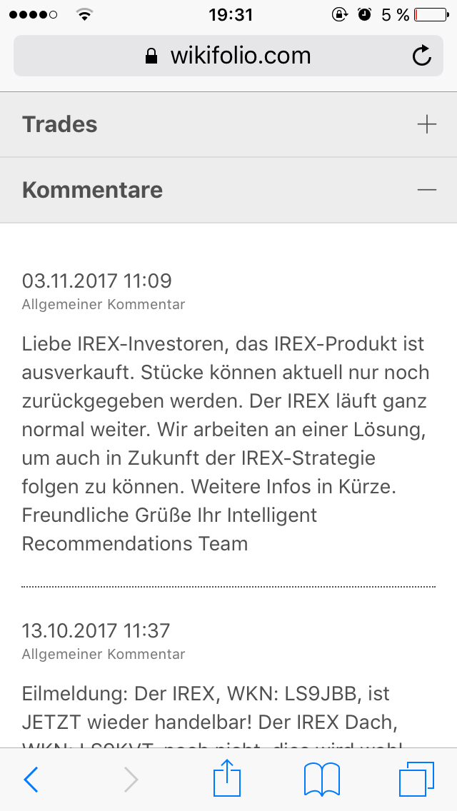 zuviel Risiko? 1021715