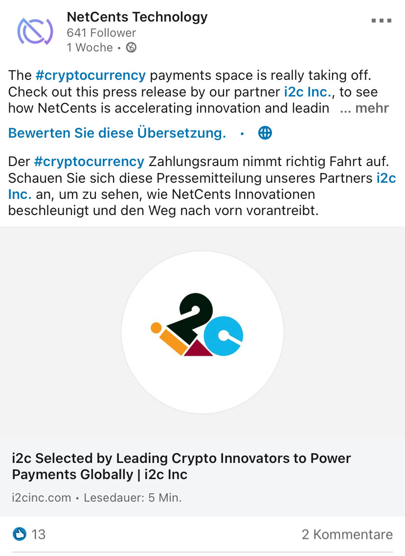 Netcents Technology Thread moderiert A2AFTK 1215826