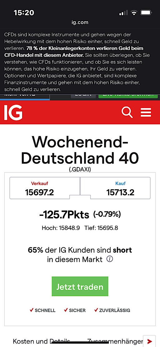 Börse ein Haifischbecken: Trade was du siehst 1378674