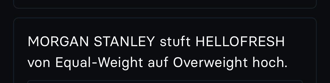 HF - Auf dem Weg zur 5 Milliarden MK 1409147