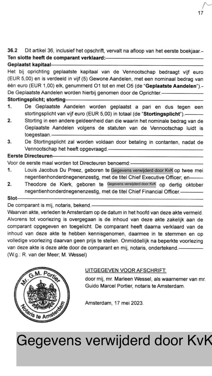 Steinhoff International Holdings N.V. 1377969