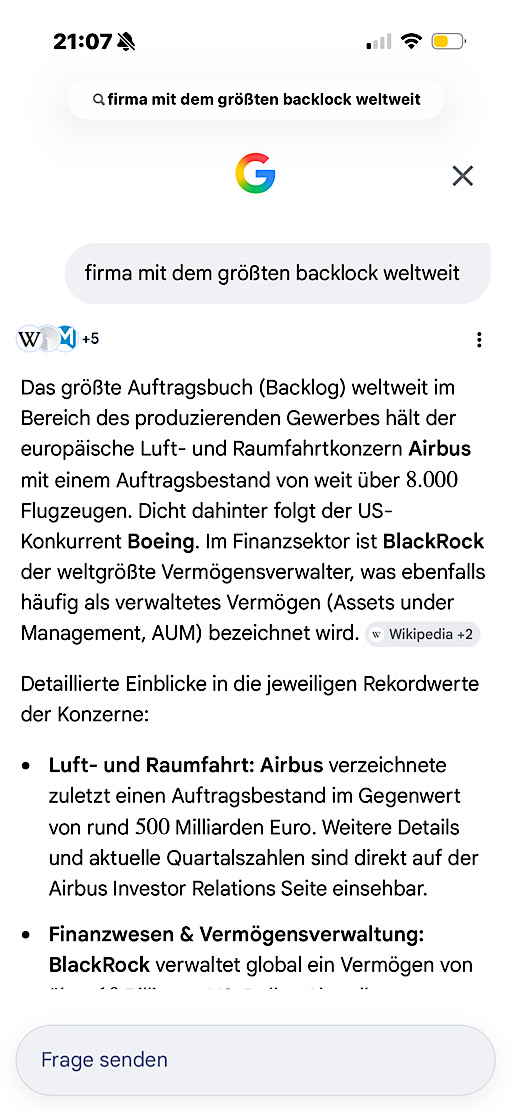 Airbus SE Aktie - Diskussionen 1518998