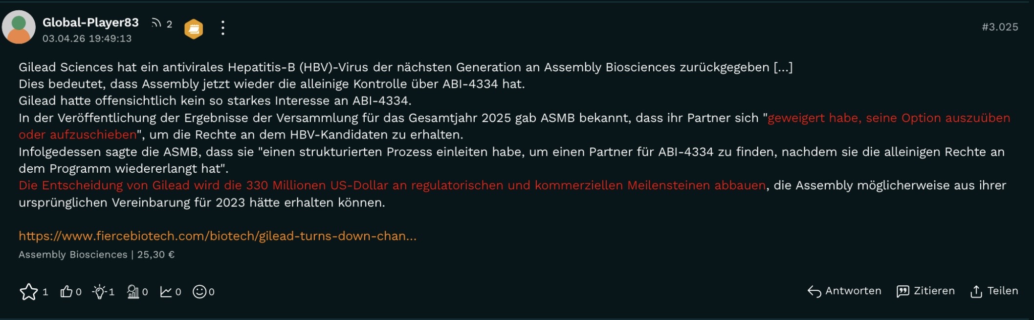 Gutes Potential für weiteren Anstieg 1515346