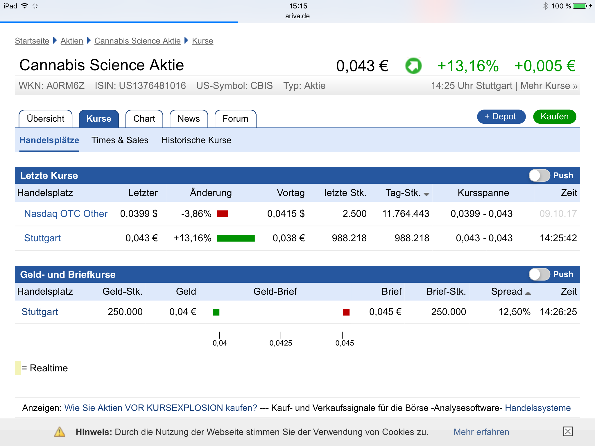 CANNABIS SCIENCE - Revolution oder Verblendung ? 1017064
