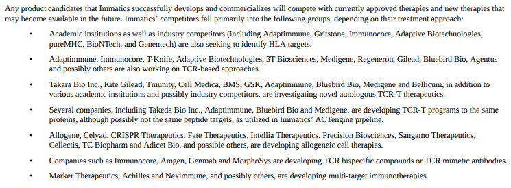 Immatics N.V. Biotechnologies aus Tübingen 1191162