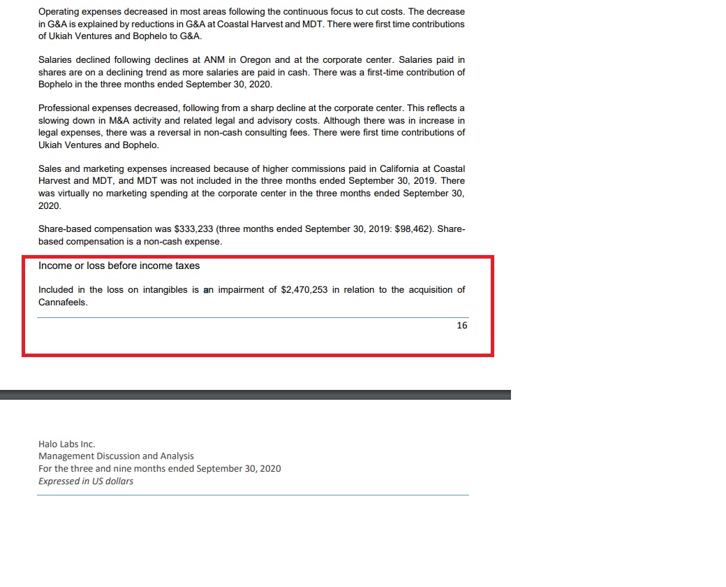 Halo Labs , Cannabis mit 600% Chance ? 1215667