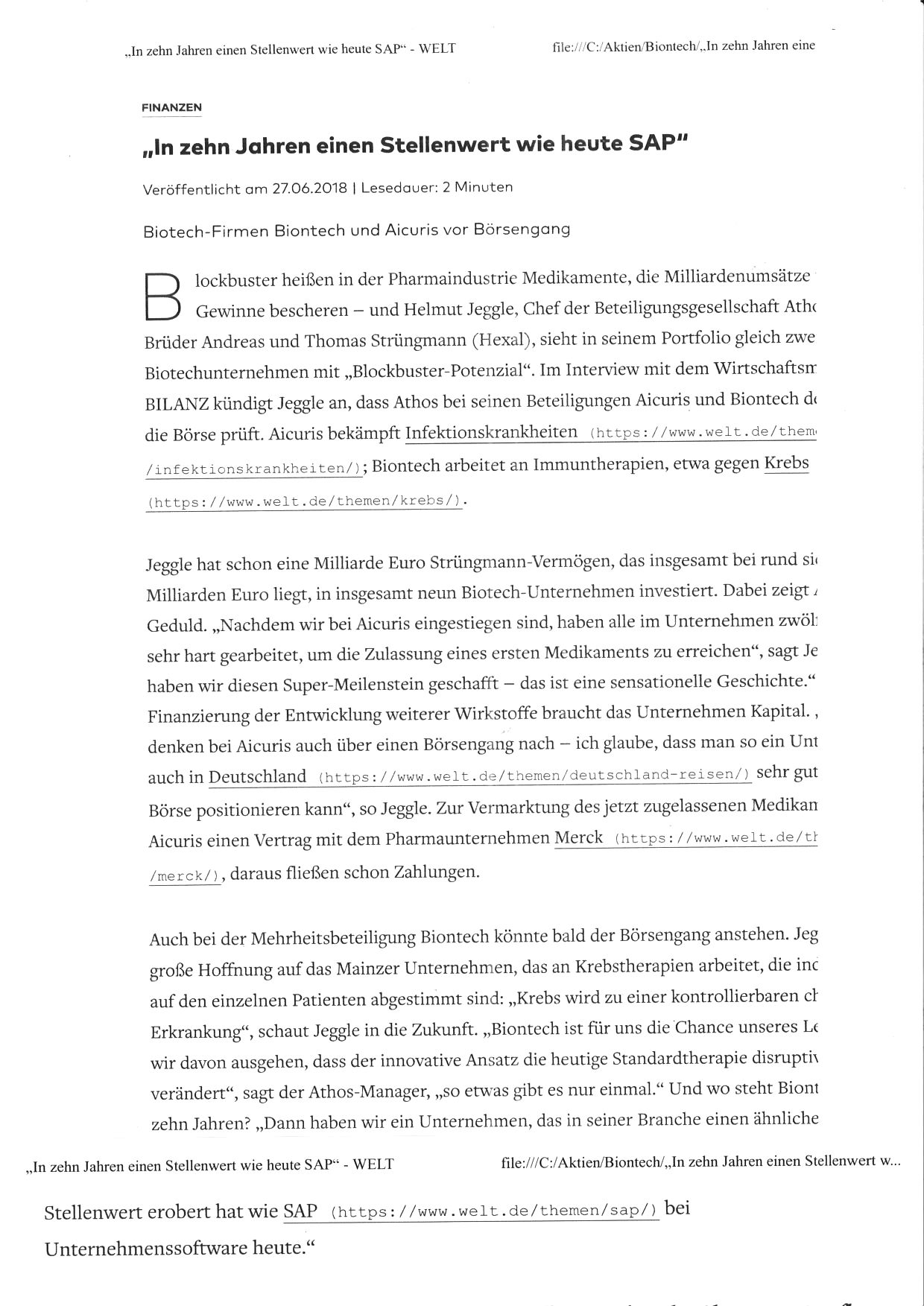 Biontech & MRNA: Revolution in der Pharmaindustrie 1351234