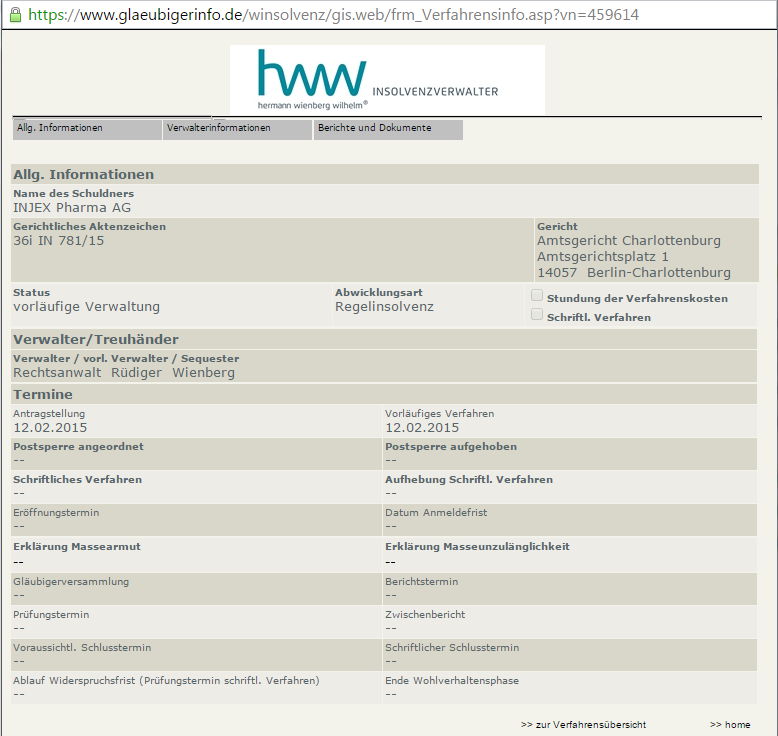 INJEX AG - Come-back zum Weltmarktführer 815434