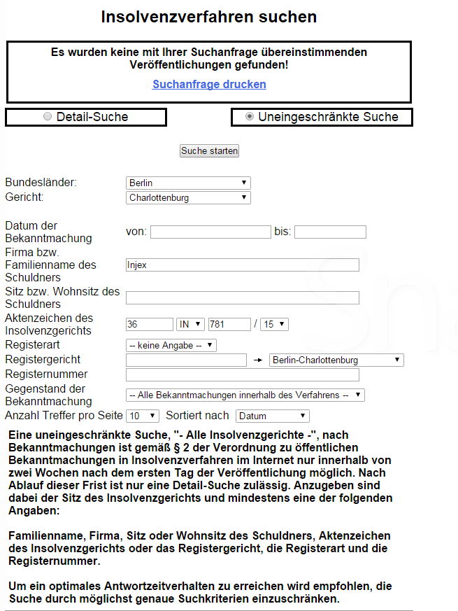 INJEX AG - Come-back zum Weltmarktführer 815432