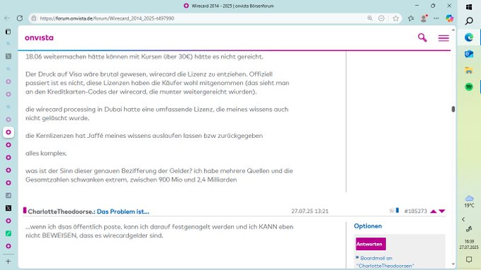 Wirecard 2014 - 2025 1489601