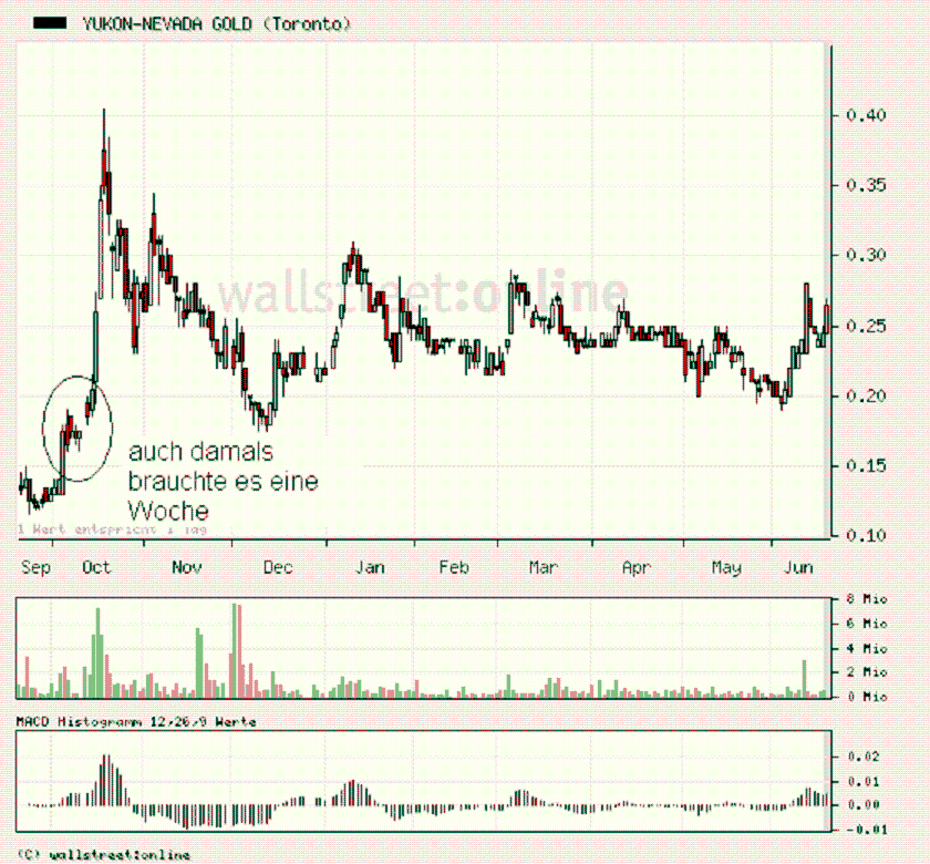 Yukon Nevada Goldmines: bald positive News? 327423