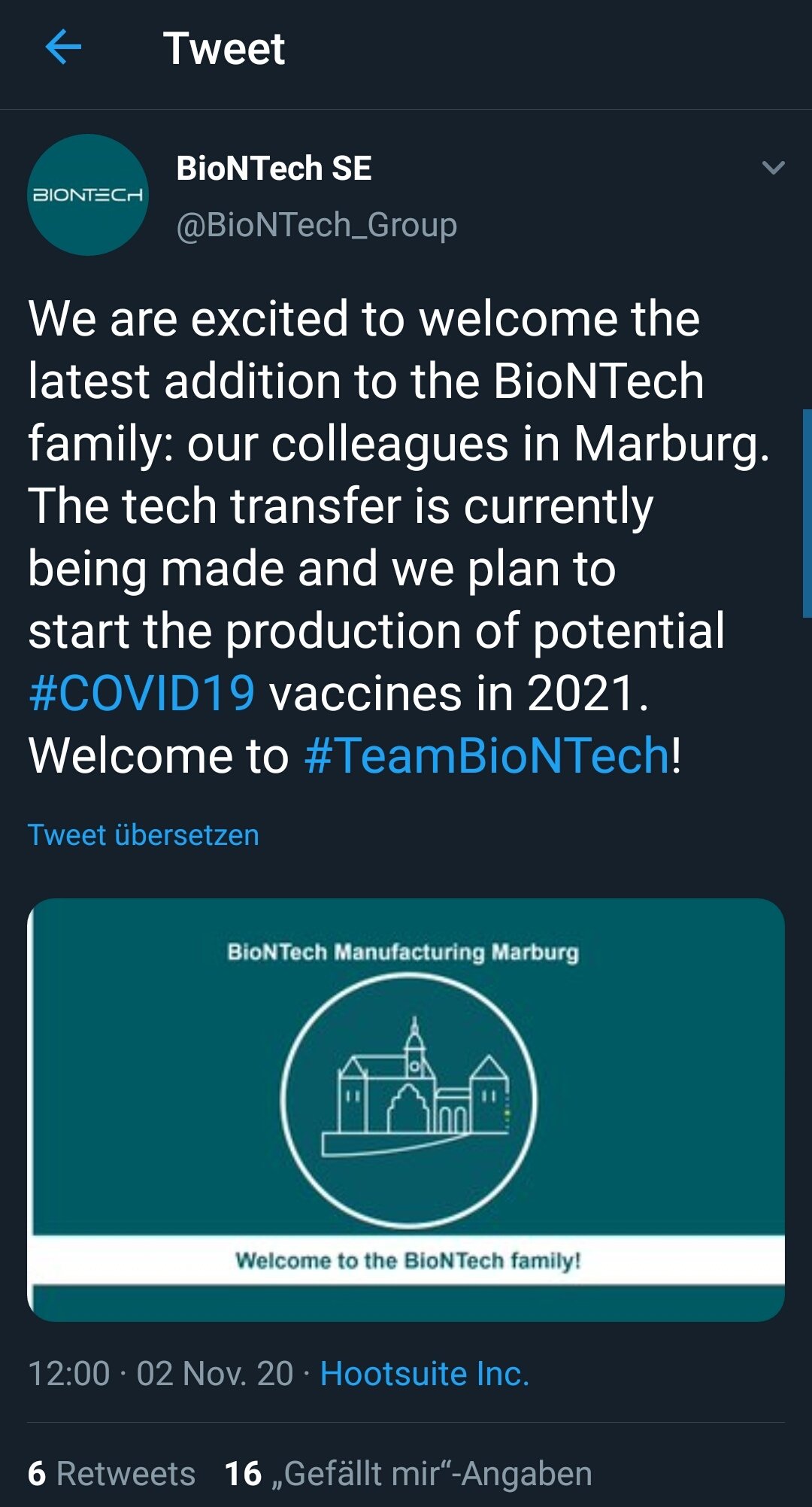 Biotech-Star BioNTech aus Mainz 1210451