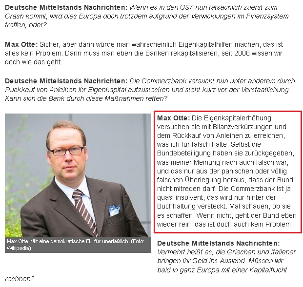 Was ist die Commerzbank wert? 464504