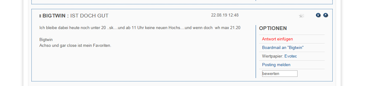 EVOTEC muss getradet werde 1130661