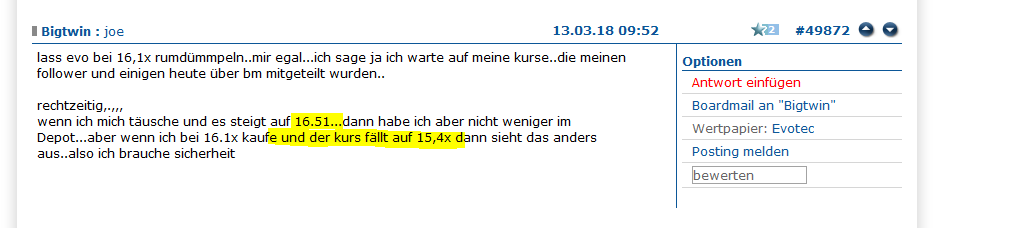 EVOTEC muss getradet werde 1045100