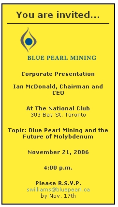 Thompson Creek Metals 65821