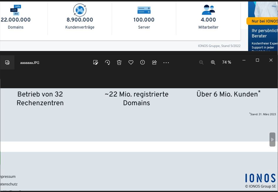 IONOS Group SE 1383448