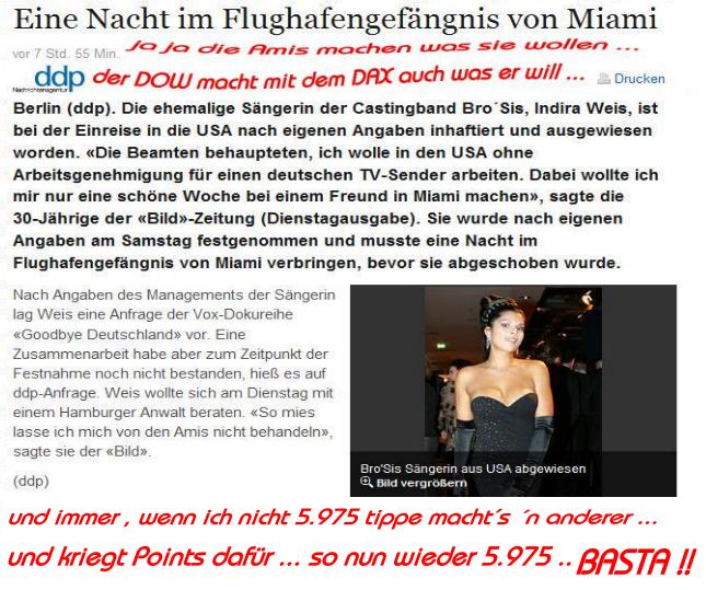 1.212.DAX Tipp-Spiel, Mittwoch, 20.01.10 292950