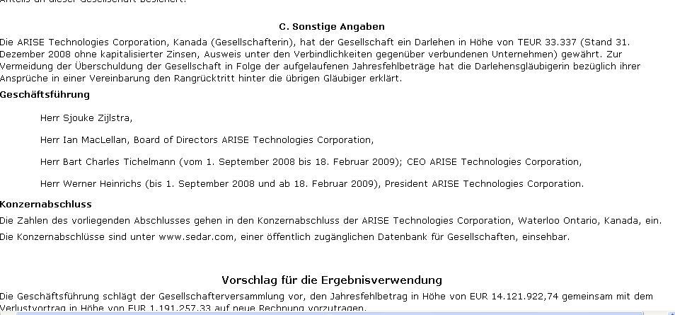 ARISE die canadische Solarperle ! 350515