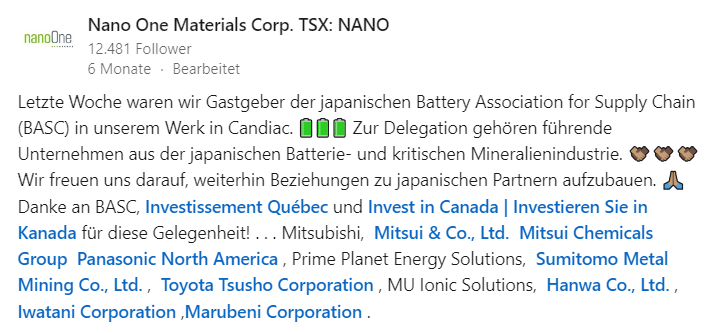 Nano One - Lithium läuft, die auch bald? 1392472