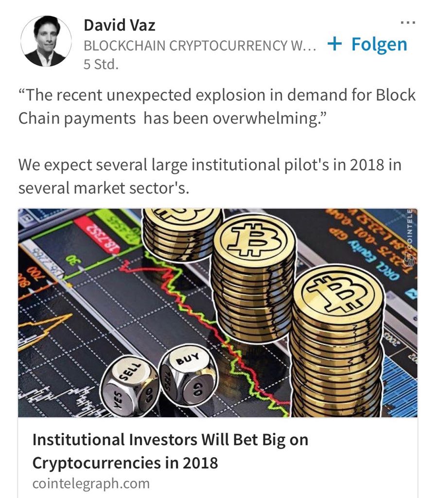 Blockchain -neue Kursrakete? WKN A116BG Stockholm 1036720