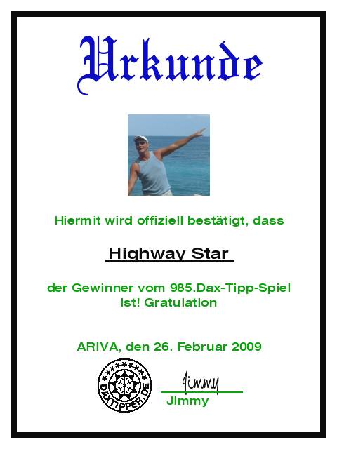 986.DAX Tipp-Spiel Freitag,27.02.09.17.45 Uhr 219003