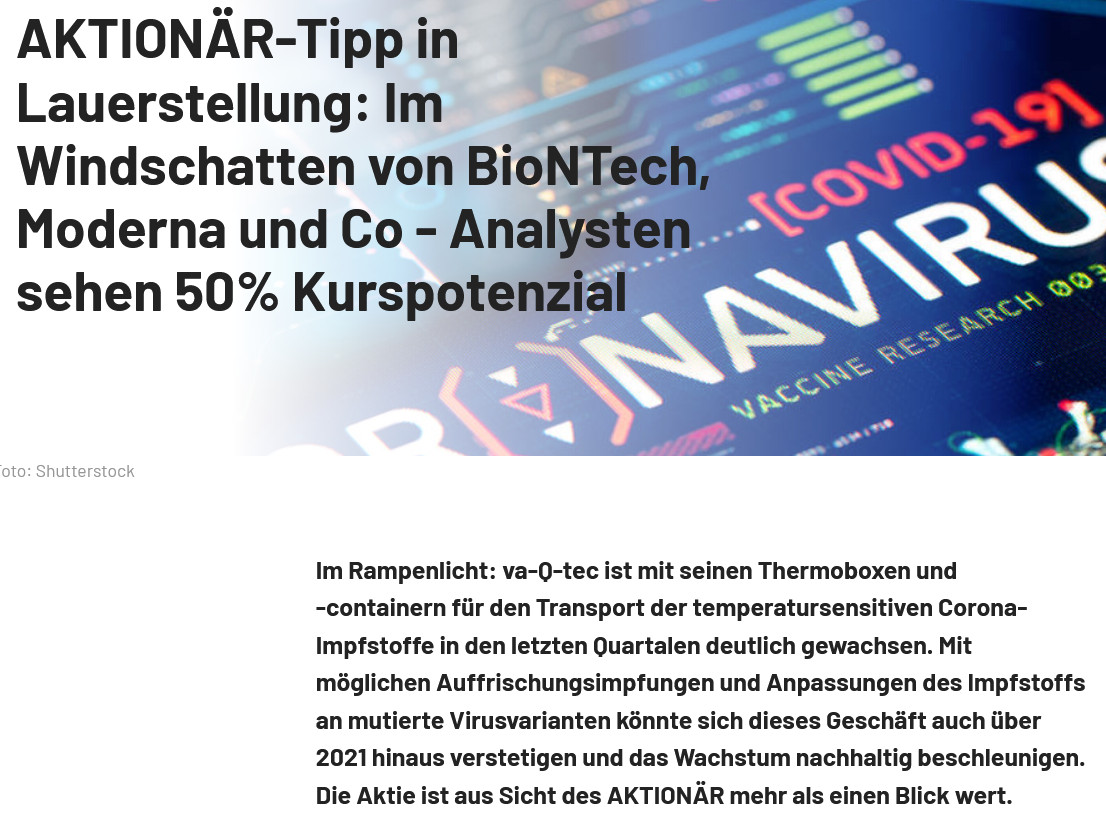 va-Q-tec Aktie (WKN: 663668) 1285920