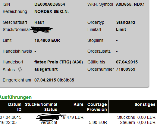 ** News zu Nordex ** (SPAM-FREE) 815840